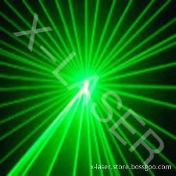2W Single Green Animation Laser Light (X-SAG2000)